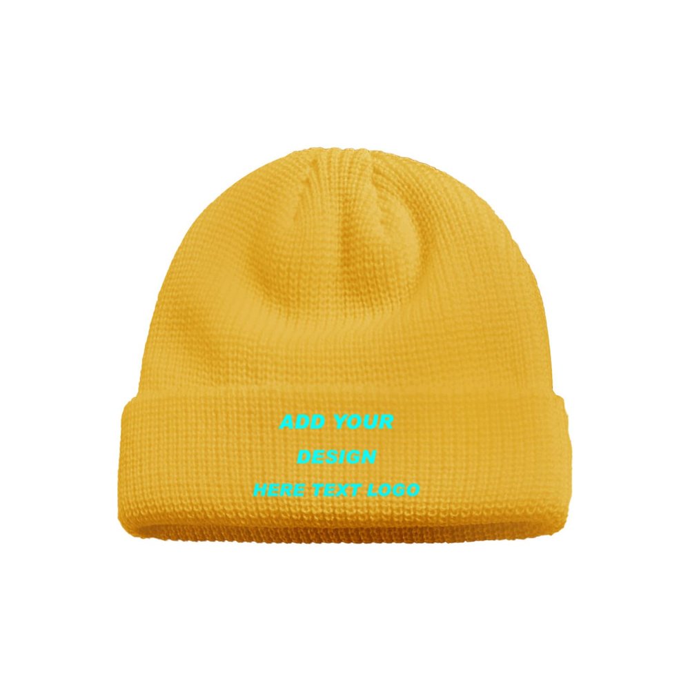 Custom Beanies Design Your Own Personalized Knit Hat Add Text Logo Custom Beanie