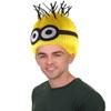 HPO Adult Unisex Animated Movie Little Yellow Men Wig, Flame-retardant Synthetic Fiber, Best for Halloween view 3