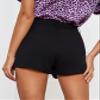 ABZEKH Shorts for Women Shorts Women's Shorts Solid Slant Pocket Shorts Shorts (Size : X-Large) view 2