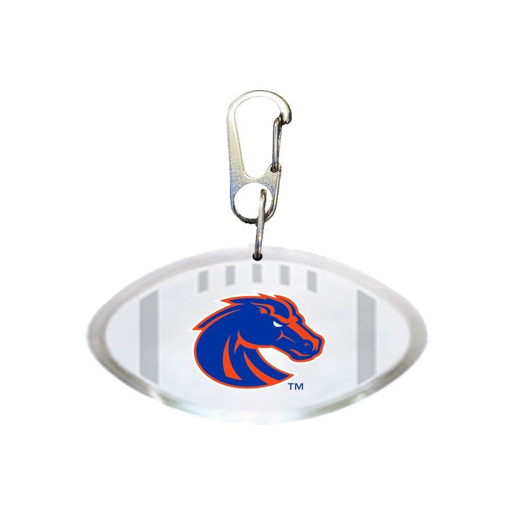 Fan-A-Peel Boise State Personal Illumination Device - Wearable High-Visibility LED Motion Sensor Light with Carabiner, Football - Officially Licensed