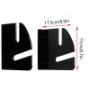 Skateboard Rack Wall Mount Double Layer Skateboard Display Rack Wall Mount Skateboard Shelf Skateboard Storage Rack Skateboard Deck Display Rack Skateboard Holder Wall (Black 1 Pair) view 2