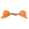 Western Natural Leather Softy Pair of Bucking Roll with Steel Dees ME-LBR-014 view 1