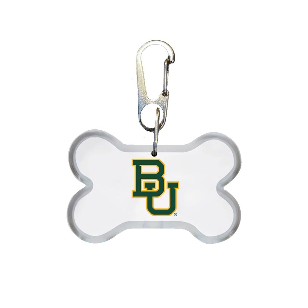 FAN-A-PEEL Baylor Personal Illumination Device - Wearable High-Visibility LED Motion Sensor Light with Carabiner, Bone - Officially Licensed