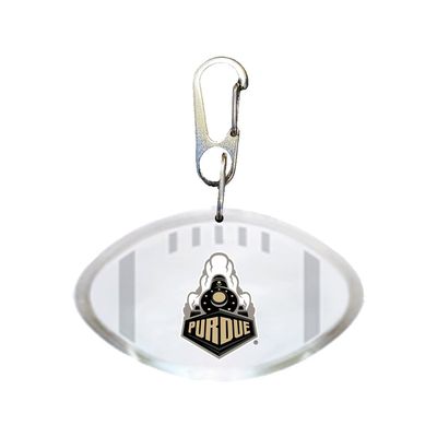 FAN-A-PEEL Purdue Personal Illumination Device - Wearable High-Visibility LED Motion Sensor Light with Carabiner, Round - Officially Licensed