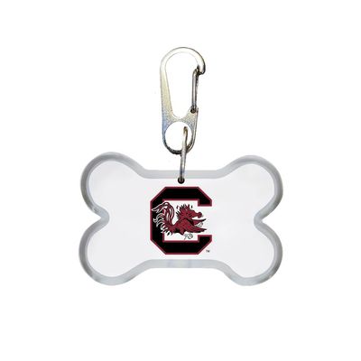 FAN-A-PEEL South Carolina Personal Illumination Device - Wearable High-Visibility LED Multi-Color Light with Carabiner, Bone - Officially Licensed