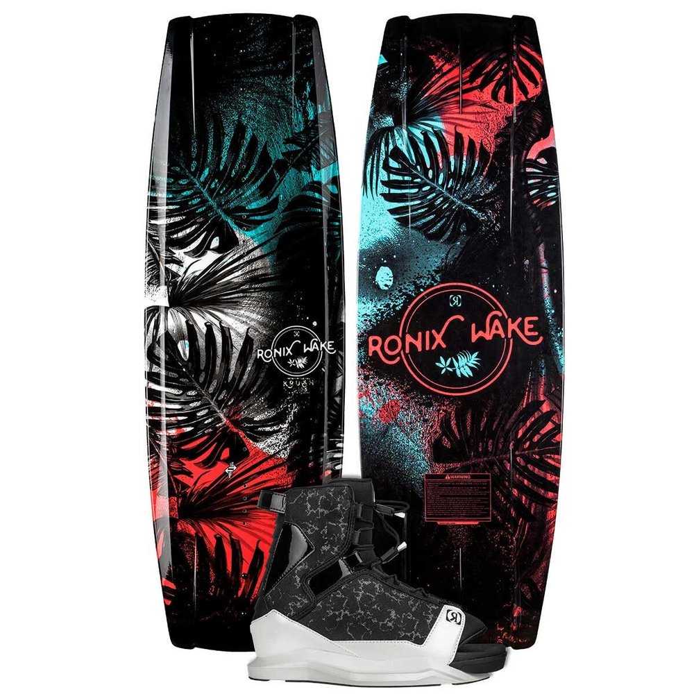 Ronix Krush with Halo Girls Wakeboard Package Halo - Women's 8-10.5 125 CM