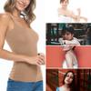 ACTIVE UNIFORMS Women's Soft and Breathable Cotton Stretch Camisole with Adjustable Strap Tank Top (Sienna, Medium) view 4