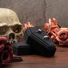 Black Velvet Coffin Box Jewelry Display Holder Pendant Necklace Gift Box Organizer Wedding Storage Box coffin box for wedding ceremony proposal holder for jewelry box for view 2