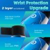 Clbort Soccer Goalie Gloves Youth Kids, Goalkeeper Gloves with Super Grip Palms, Anti-Slip Soccer Gloves, Double Wrist Protection view 3