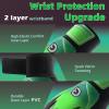 Clbort Soccer Goalie Gloves Youth Kids, Goalkeeper Gloves with Super Grip Palms, Anti-Slip Soccer Gloves, Double Wrist Protection view 3