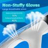 Clbort Soccer Goalie Gloves Youth Kids, Goalkeeper Gloves with Super Grip Palms, Anti-Slip Soccer Gloves, Double Wrist Protection view 4