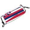 Hawaiian Flag Mask Protect Respiratory System Breathe with Peace of Mind Black view 4
