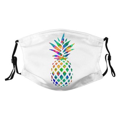 Pineapple Colorful Mask Protect Respiratory System Breathe with Peace of Mind