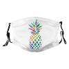 Pineapple Colorful Mask Protect Respiratory System Breathe with Peace of Mind view 1