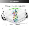 Pineapple Colorful Mask Protect Respiratory System Breathe with Peace of Mind view 2