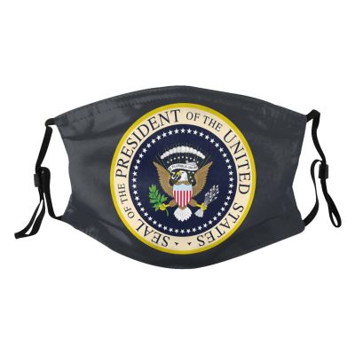 Presidential Seal United States Mask Protect Respiratory System Breathe with Peace of Mind Black