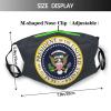 Presidential Seal United States Mask Protect Respiratory System Breathe with Peace of Mind Black view 2