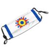 Chaldean People Flag Mask Protect Respiratory System Breathe with Peace of Mind Black view 4