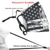 Oilfield USA Flag Mask Protect Respiratory System Breathe with Peace of Mind Black view 3