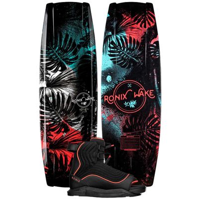 Ronix Krush w/Luxe Women's Wakeboard Package Luxe - Women's 6-8.5 130 CM