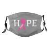 Breast Cancer Awareness Pink Ribbon Mask Protect Respiratory System Breathe with Peace of Mind view 1
