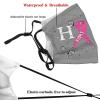 Breast Cancer Awareness Pink Ribbon Mask Protect Respiratory System Breathe with Peace of Mind view 3