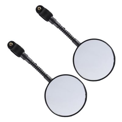 BESPORTBLE Rear View Mirror for Bike Handlebar Safety Mirror Pair Set Road Bike 20-22mm Lightweight Easy to Install