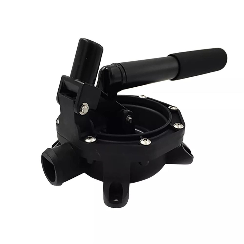 Bomba de agua de diafragma autocebante Marine Yacht Bilge Pump Accessories Professional Manual Diaphragm Seawater Waste Water Transfer Fishing Metal