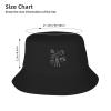 Astronomys Telescopes Bucket Hat for Women Men Black Summer Travel Hats Sun Beach Fishing Cap view 4