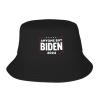 Anyone But Biden Bucket Hat for Women Men Black Summer Travel Hats Sun Beach Fishing Cap view 1