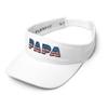 Papa Visor, Embroidered American Flag Visor hat, Grandpa hat, papa, Grandpa Gifts, Military, Army, Navy, Patriot view 3