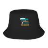 Skydiving Jump Bucket Hat for Women Men Black Summer Travel Hats Sun Beach Fishing Cap view 1
