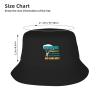 Skydiving Jump Bucket Hat for Women Men Black Summer Travel Hats Sun Beach Fishing Cap view 4