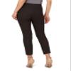Adrianna Papell Diffusion Women's Solid Bi-Stretch Pull-On Pant, Black, 20 view 3