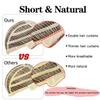 SEVENCOLORS Mens Wig Short Layered Blonde Wigs for Men Natural Hair Synthetic Cosplay Halloween Costume Wig Male Short Cut Wigs view 3