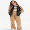 WELAKEN Sequin Jacket for Girls II Kid & Toddler lightweight Flight Jacket Kid's Bomber Jacket,Black,6-7Y view 4
