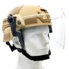 Tactical ACH Airsoft Helmet with Full Face Clear Visor Protective Guard MICH 2000 Mode for Paintball Outdoor CS Wargame (CT) view 1