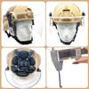 Tactical ACH Airsoft Helmet with Full Face Clear Visor Protective Guard MICH 2000 Mode for Paintball Outdoor CS Wargame (CT) view 4