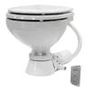 Johnson Pumps 80-47435-01 AquaT Compact Standard Electric Marine Toilet, 12V, White & Rule 35A Rule-A-Matic Bilge Pump Float Switch, Mercury Free,White view 2