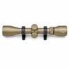 Lancer Tactical 3-9x40 Scope for Airsoft Airgun, Mil-Dot Reticle Crosshair, Fast Focus Eyepiece, Fog and Shock Proof, Multi-Coated Lens, 20mm Picatinny Mount Included (Tan) view 2