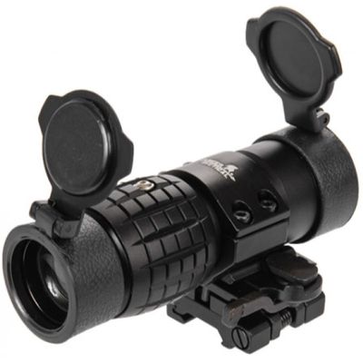 Lancer Tactical 3X Metal Magnifier Airsoft Scope w/Mount - Black