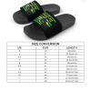 Brazilian Jiu-Jitsu American Flag Home Slippers Non-Slip House Slippers PVC Shower Slippers Sandals for Men Women 43 (265mm) view 2