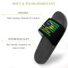 Brazilian Jiu-Jitsu American Flag Home Slippers Non-Slip House Slippers PVC Shower Slippers Sandals for Men Women 43 (265mm) view 3