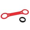 DIGISHUO Bicycle Multifunctional BB Wrench, Bottom Bracket Tool, DUB/TL-FC32 Adaptor, TL-FC25/TL-FC24, Aluminum, Red view 1