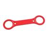 DIGISHUO Bicycle Multifunctional BB Wrench, Bottom Bracket Tool, DUB/TL-FC32 Adaptor, TL-FC25/TL-FC24, Aluminum, Red view 2