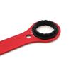 DIGISHUO Bicycle Multifunctional BB Wrench, Bottom Bracket Tool, DUB/TL-FC32 Adaptor, TL-FC25/TL-FC24, Aluminum, Red view 4