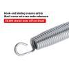 leskep 24pcs Trampoline Springs 7inch, Heavy Duty Stainless Steel Replacement Springs Includes Tool and Gloves, Universal Trampolines Accessories view 2