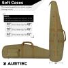 AUMTISC Soft Hunting Gear Case, Outdoor Carrying Bag, Tactical Equipment Cases for Scoped with Adjustable Shoulder Sling and Pocket, Khaki 52 view 2