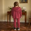 Arshiner Girl's Sweaters Set 2 Piece Outfits Knit Pants Set Cute Pullover Sweatshirt and Sweatpants Girls Clothes Set view 3