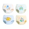 Kids Toddler Infant Baby Girls Boys Cotton Underpants Cartoon Print Underwear Briefs Trunks (Blue, 18-24 Months) view 1